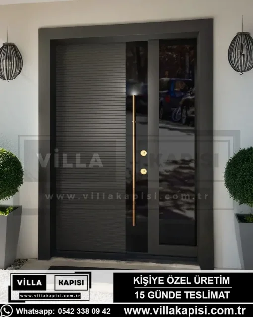 Siyah-Ve-Black-Villa-Kapisi-Ledli-Cizgili